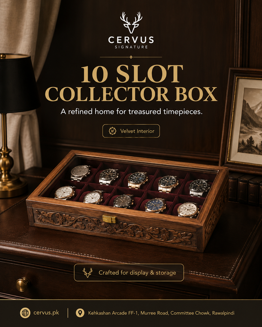 10 Slot Watch Box